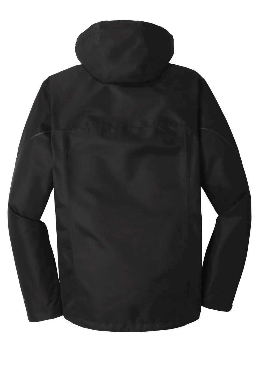 Eddie Bauer Mens WeatherEdge Plus 3-in-1 Waterproof Full Zip Hooded Jacket - Black