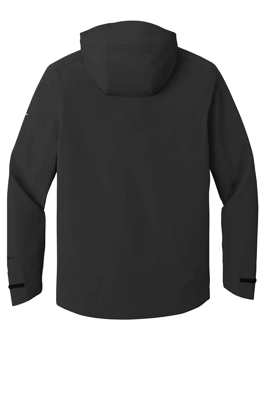 Eddie Bauer Mens WeatherEdge Plus Waterproof Full Zip Hooded Jacket - Deep Black