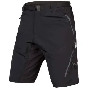 Endura Hummvee II Mens Cycling Shorts - Black men's shorts for summer activities and lounging
