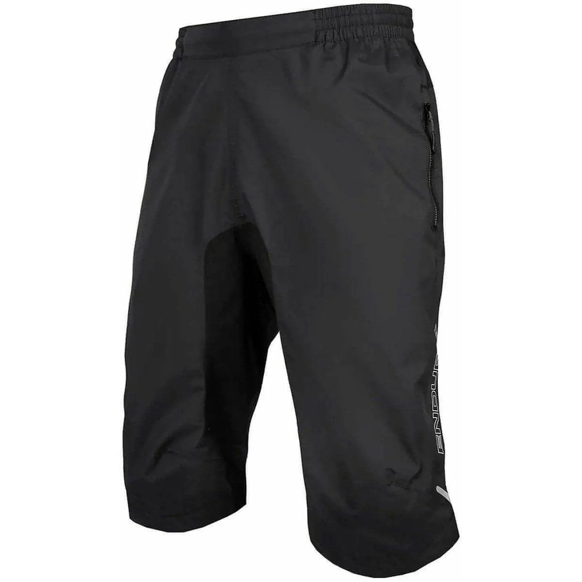 Endura Hummvee Waterproof Mens Baggy Cycling Shorts - Black men's shorts for summer activities and lounging