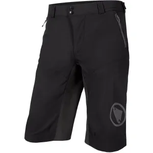 Endura MT500 Spray Mens Baggy Cycling Shorts - Black men's shorts for summer activities and lounging