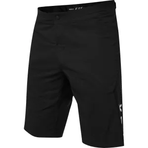 Fox Ranger Waterproof Mens Baggy Cycling Shorts - Black men's shorts for summer activities and lounging