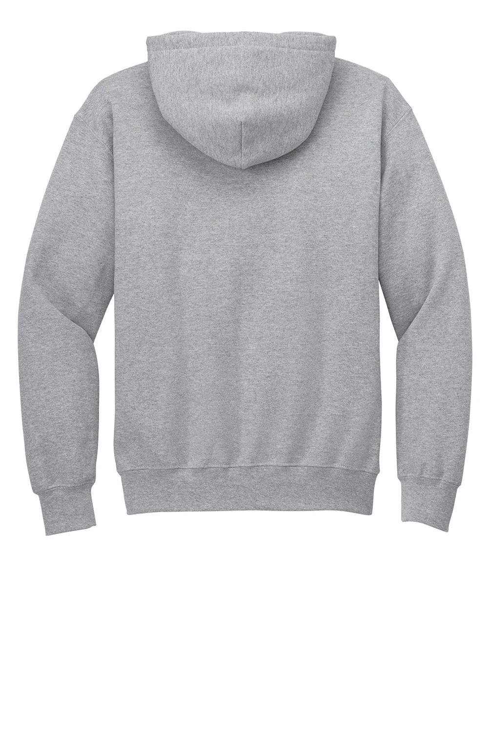 Gildan Mens DryBlend Moisture Wicking Hooded Sweatshirt Hoodie w/ Pouch Pocket - Sport Grey
