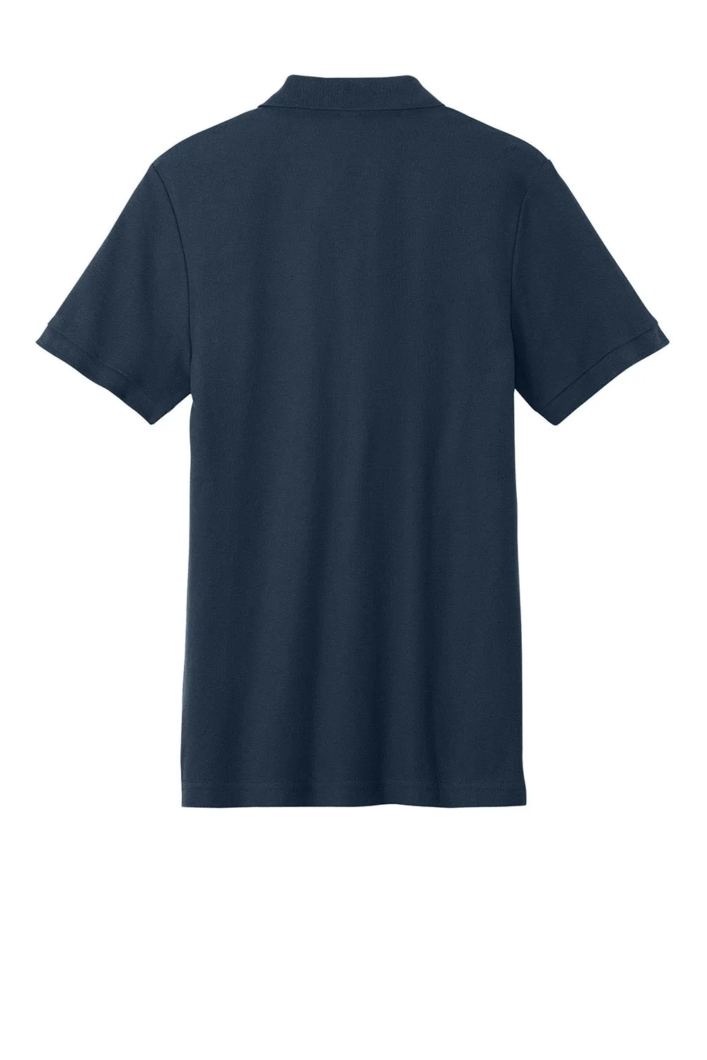 Gildan Mens Hammer Pique Short Sleeve Polo Shirt - Navy Blue
