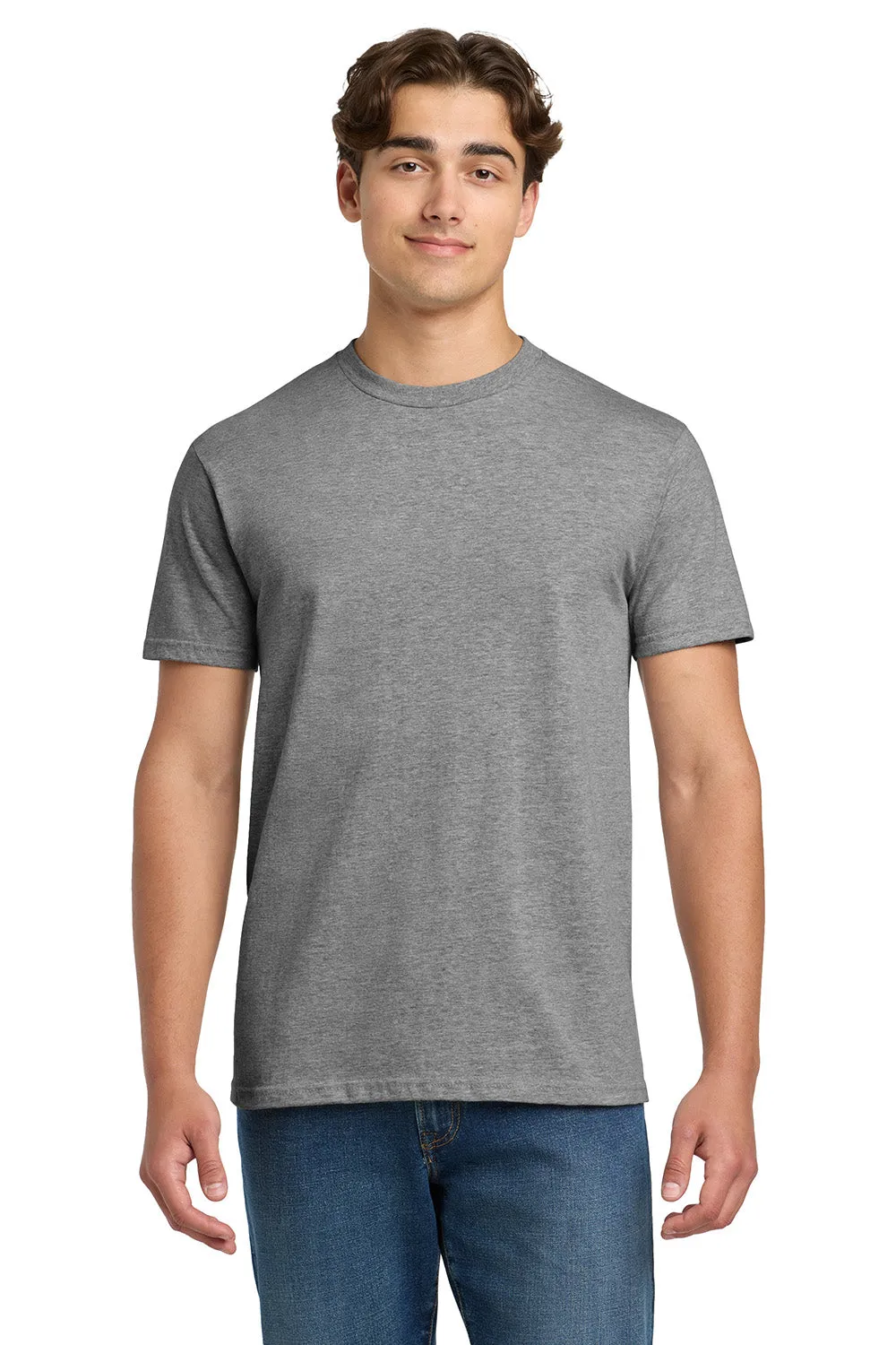 Gildan Mens Hammer Short Sleeve Crewneck T-Shirt - Heather Graphite Grey