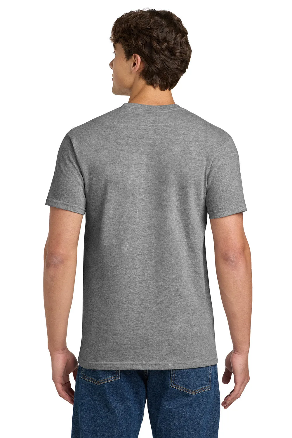 Gildan Mens Hammer Short Sleeve Crewneck T-Shirt - Heather Graphite Grey