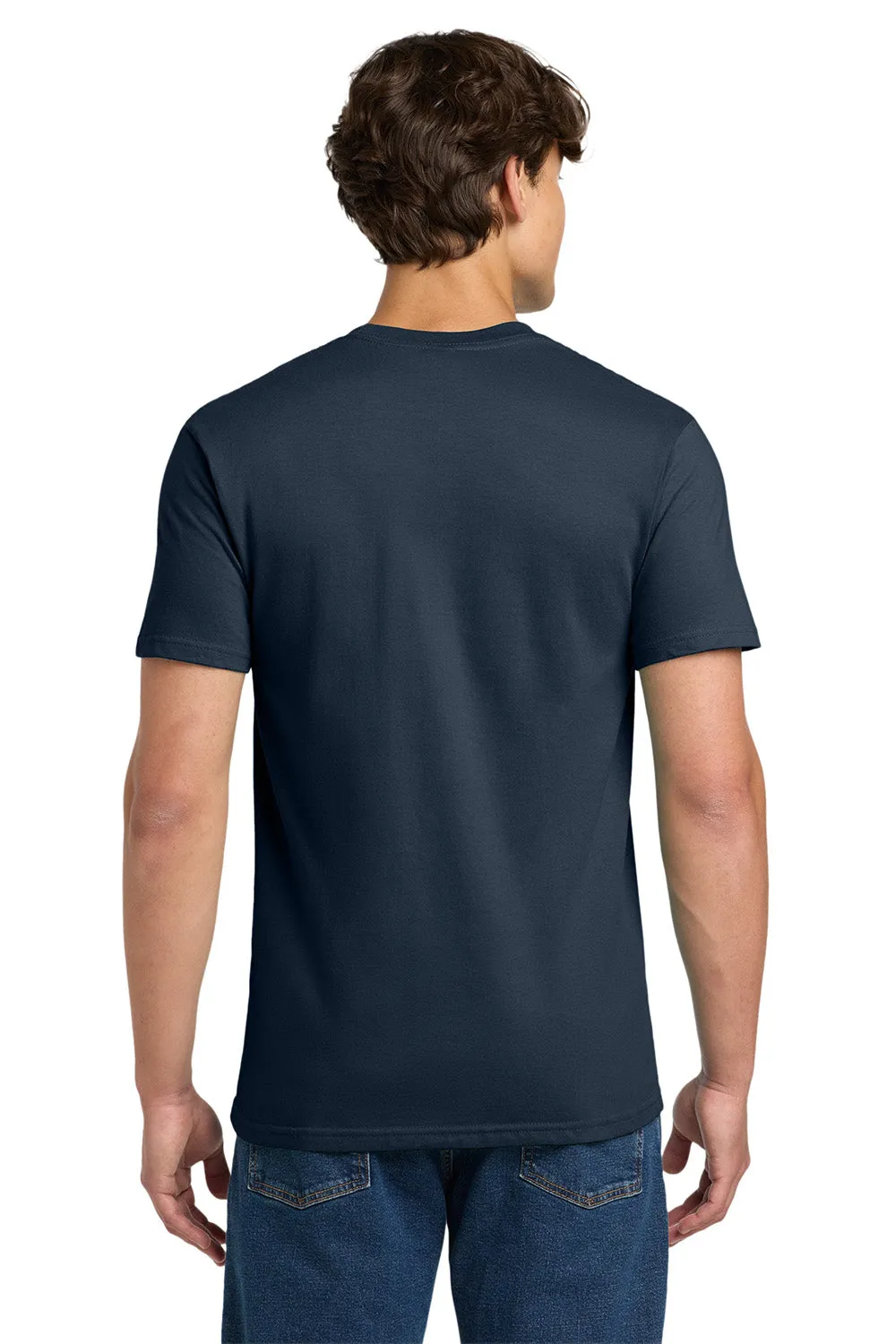 Gildan Mens Hammer Short Sleeve Crewneck T-Shirt - Sport Dark Navy Blue