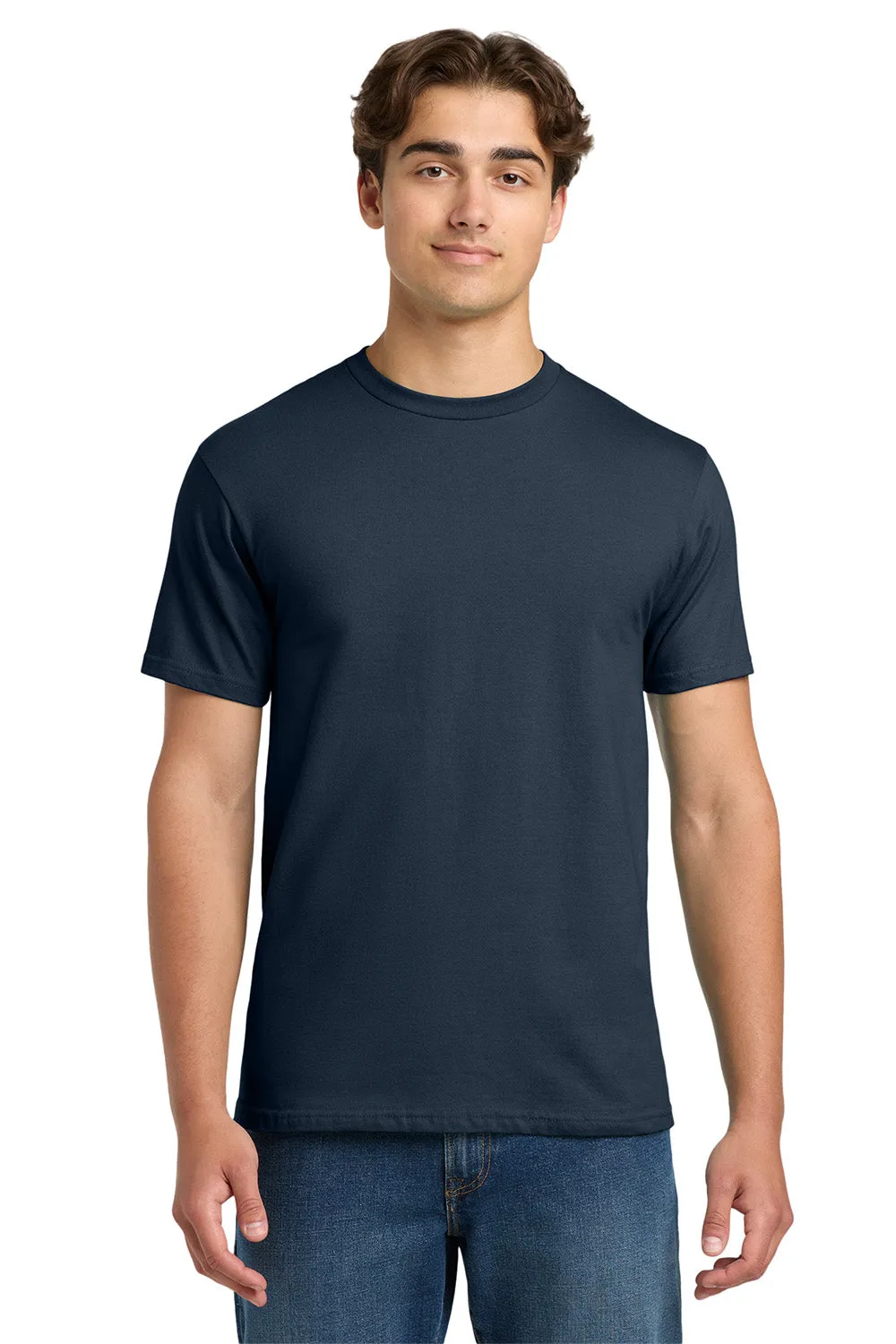 Gildan Mens Hammer Short Sleeve Crewneck T-Shirt - Sport Dark Navy Blue
