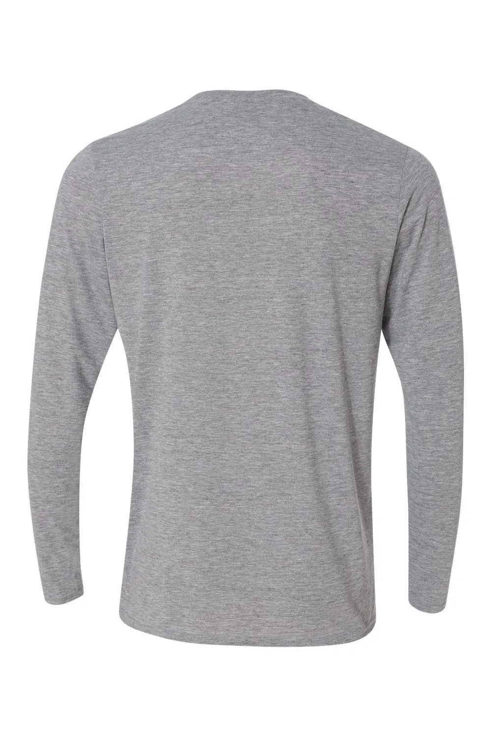 Gildan Mens Performance Jersey Moisture Wicking Long Sleeve Crewneck T-Shirt - Sport Grey