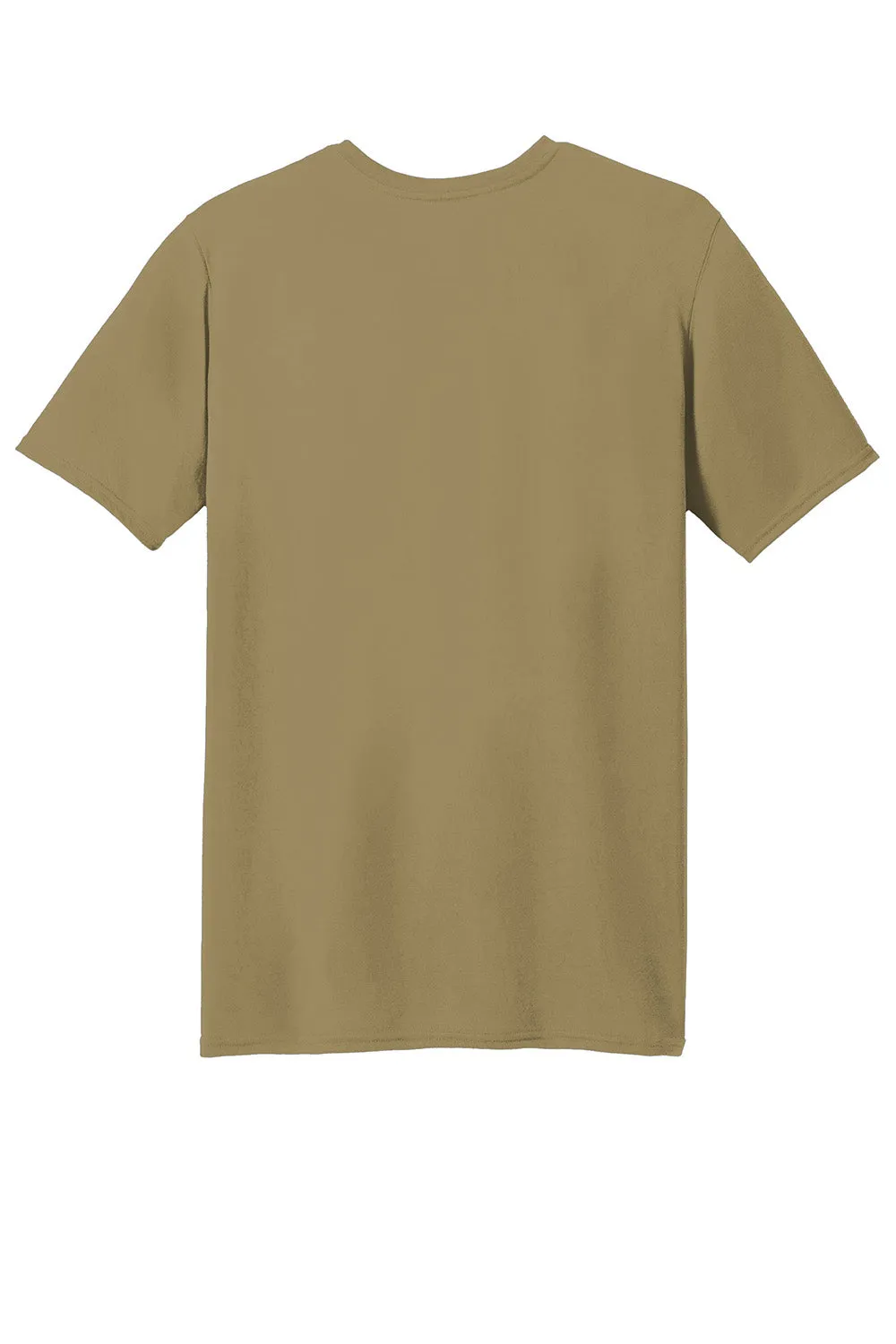 Gildan Mens Performance Jersey Moisture Wicking Short Sleeve Crewneck T-Shirt - Prairie Dust