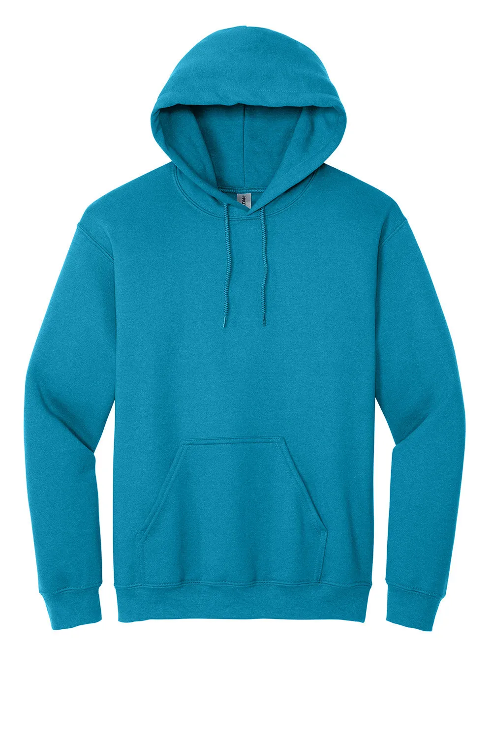 Gildan Mens Pill Resistant Hooded Sweatshirt Hoodie w/ Pouch Pocket - Sapphire Blue