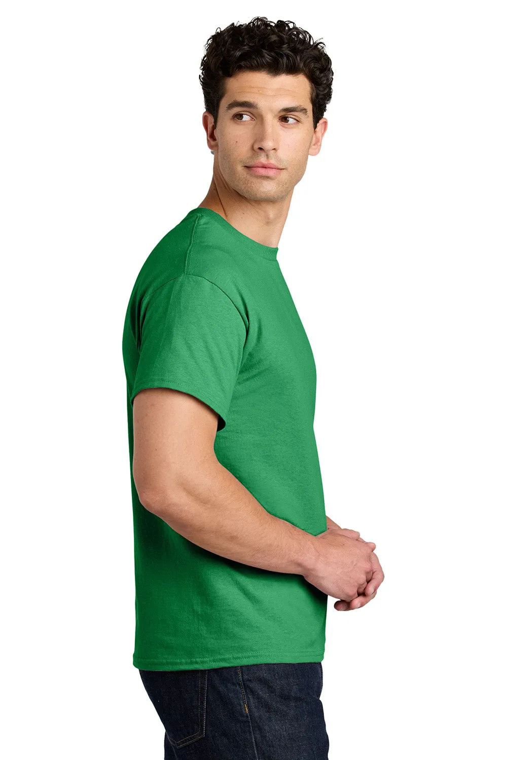 Gildan Mens Short Sleeve Crewneck T-Shirt - Antique Irish Green