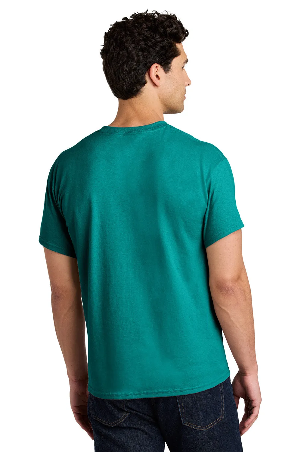 Gildan Mens Short Sleeve Crewneck T-Shirt - Antique Jade Dome Green