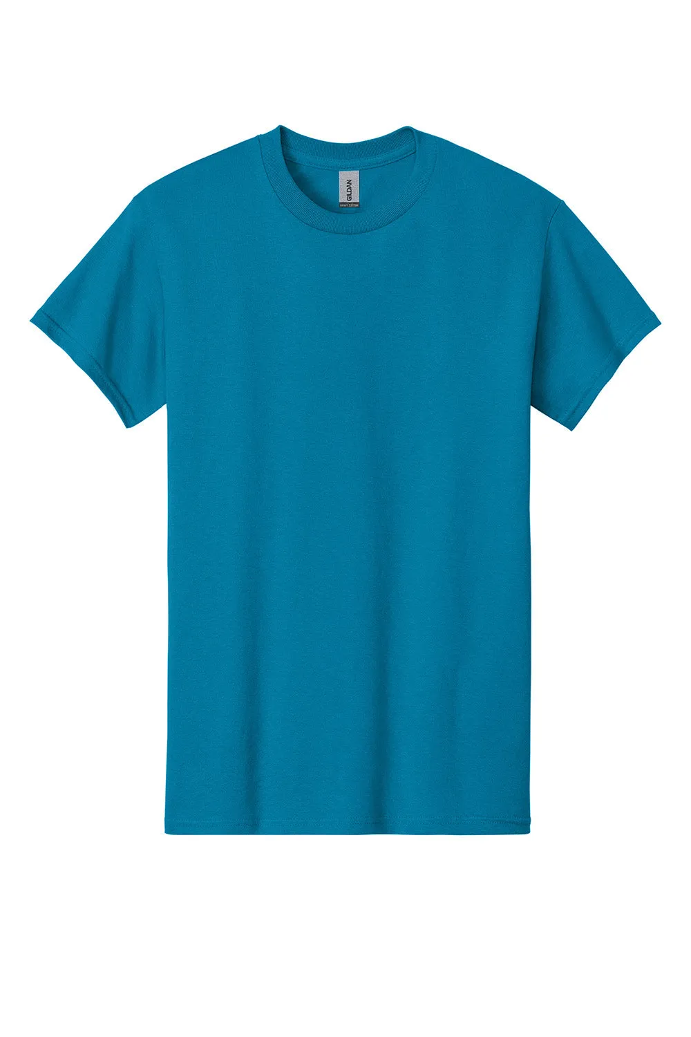 Gildan Mens Short Sleeve Crewneck T-Shirt - Antique Sapphire Blue