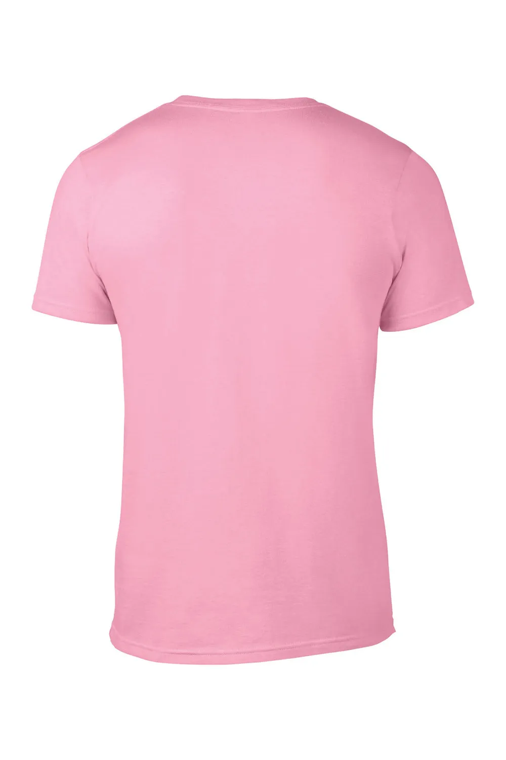 Gildan Mens Short Sleeve Crewneck T-Shirt - Charity Pink