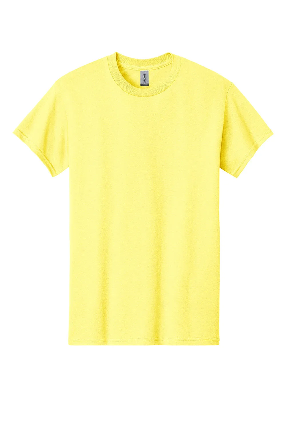 Gildan Mens Short Sleeve Crewneck T-Shirt - Cornsilk Yellow