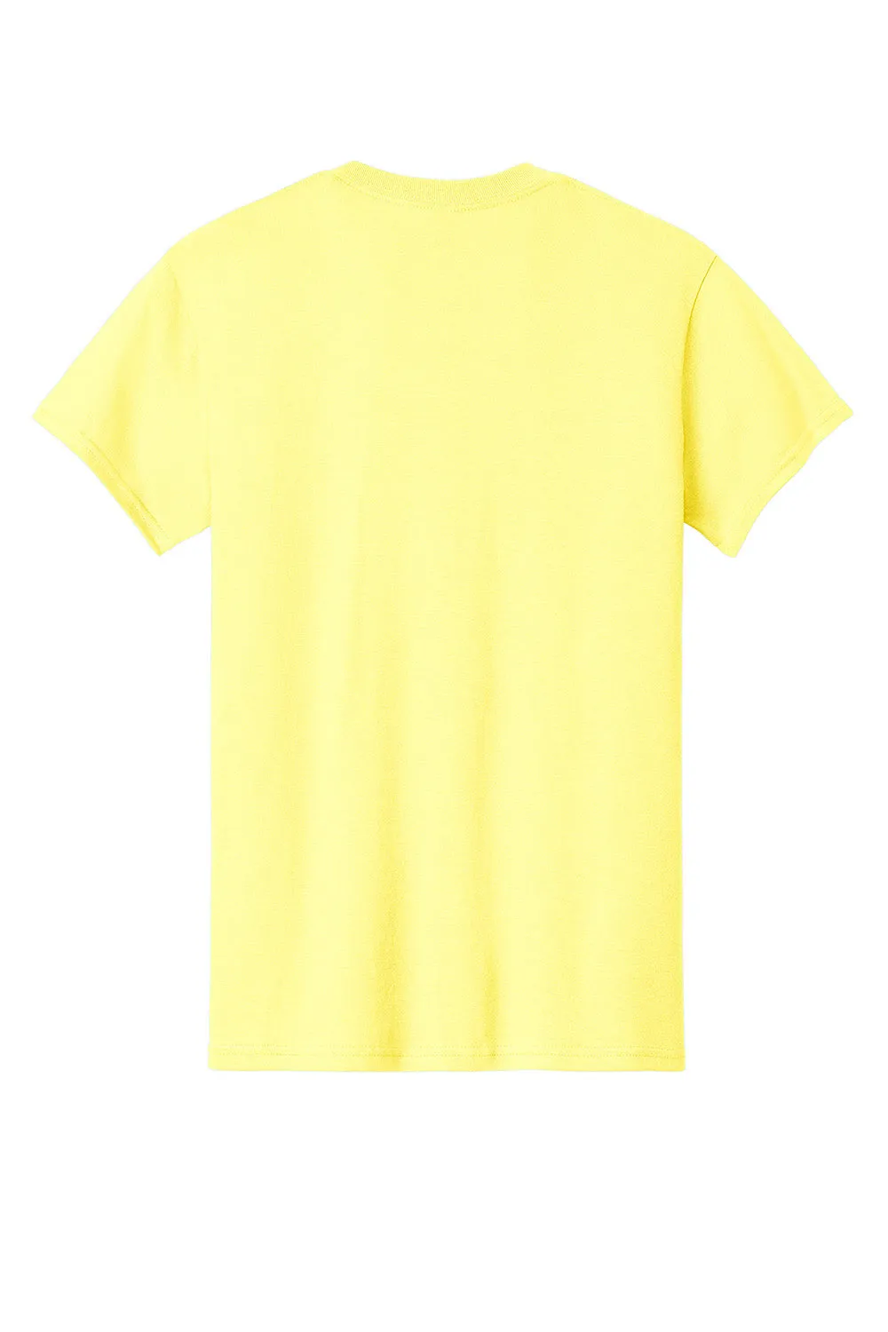 Gildan Mens Short Sleeve Crewneck T-Shirt - Cornsilk Yellow
