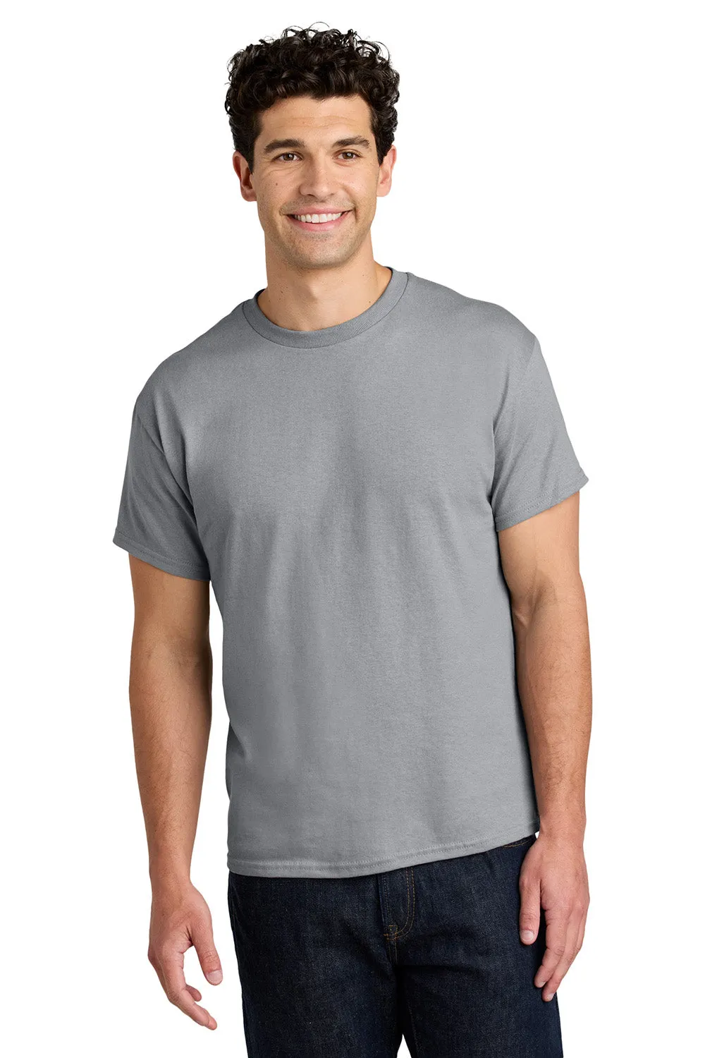 Gildan Mens Short Sleeve Crewneck T-Shirt - Gravel Grey