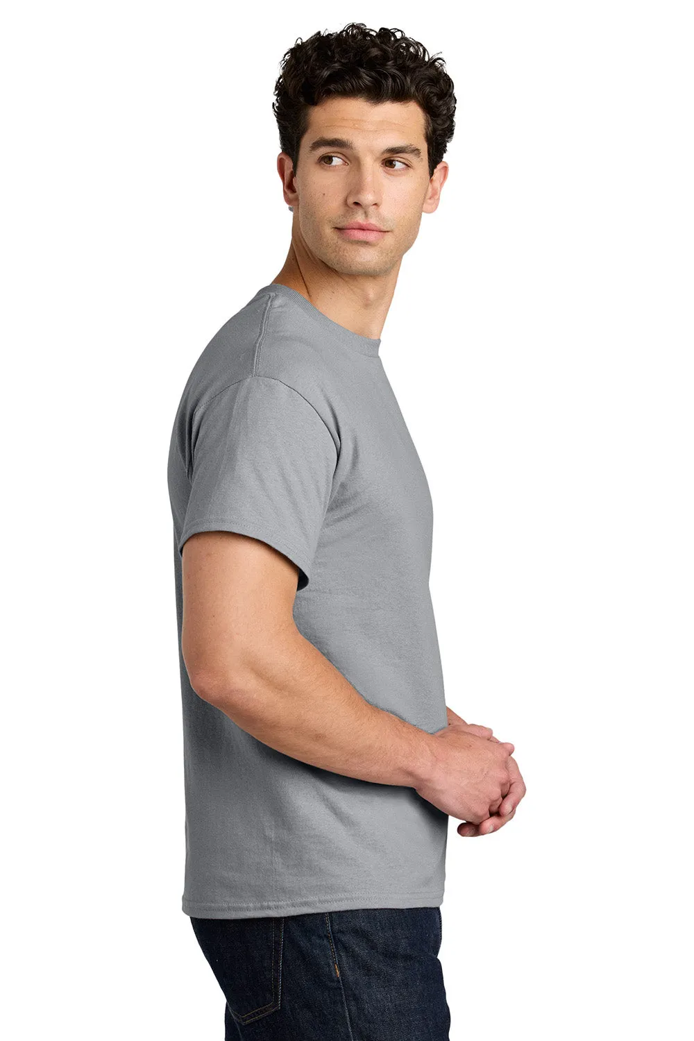 Gildan Mens Short Sleeve Crewneck T-Shirt - Gravel Grey