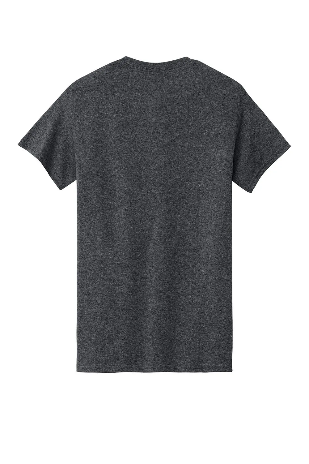 Gildan Mens Short Sleeve Crewneck T-Shirt - Heather Dark Grey