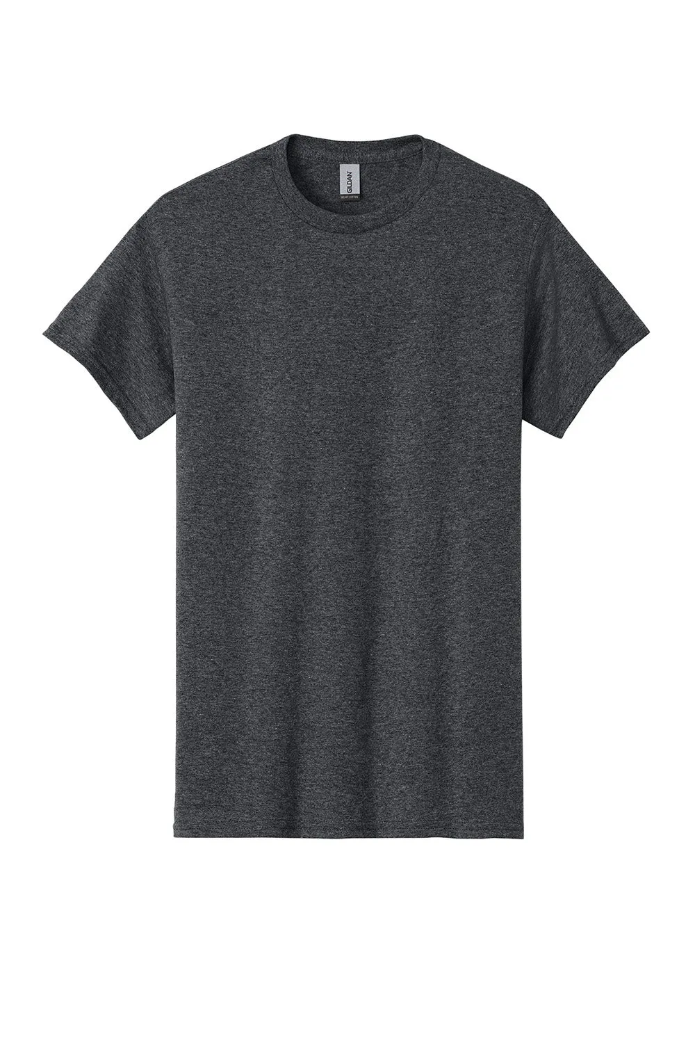 Gildan Mens Short Sleeve Crewneck T-Shirt - Heather Dark Grey