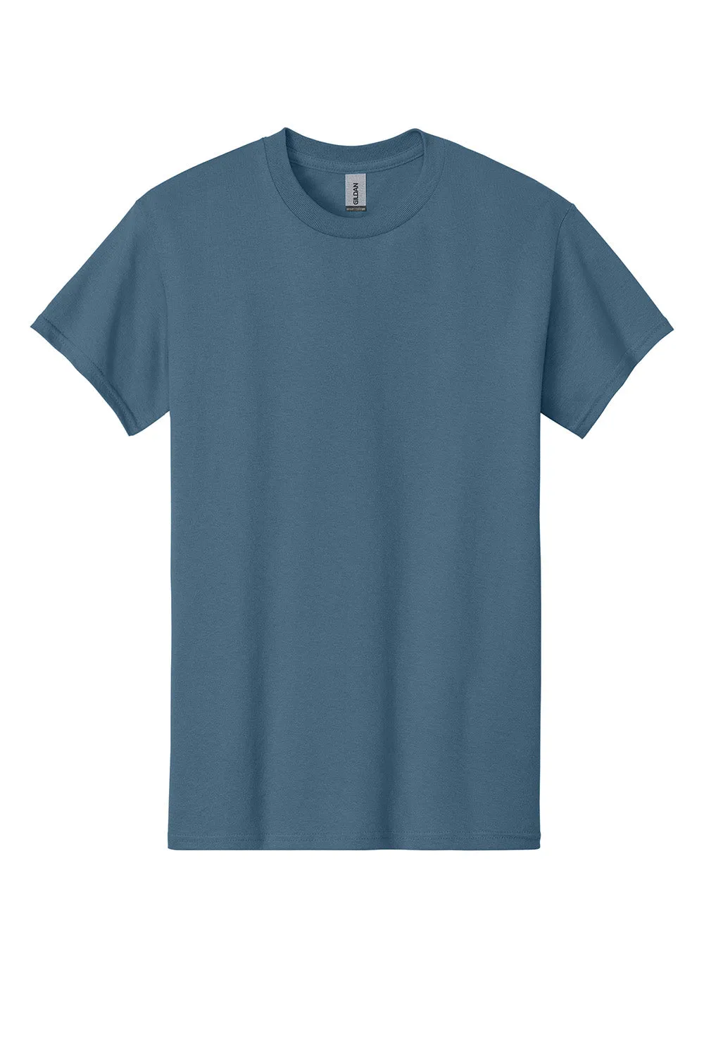 Gildan Mens Short Sleeve Crewneck T-Shirt - Indigo Blue