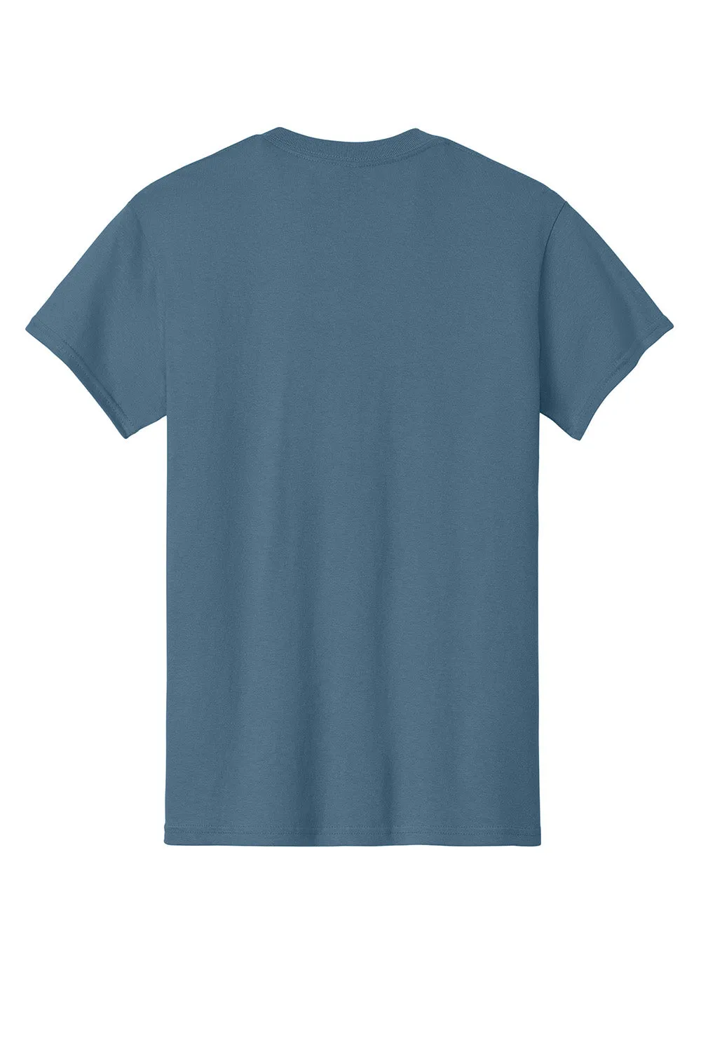 Gildan Mens Short Sleeve Crewneck T-Shirt - Indigo Blue