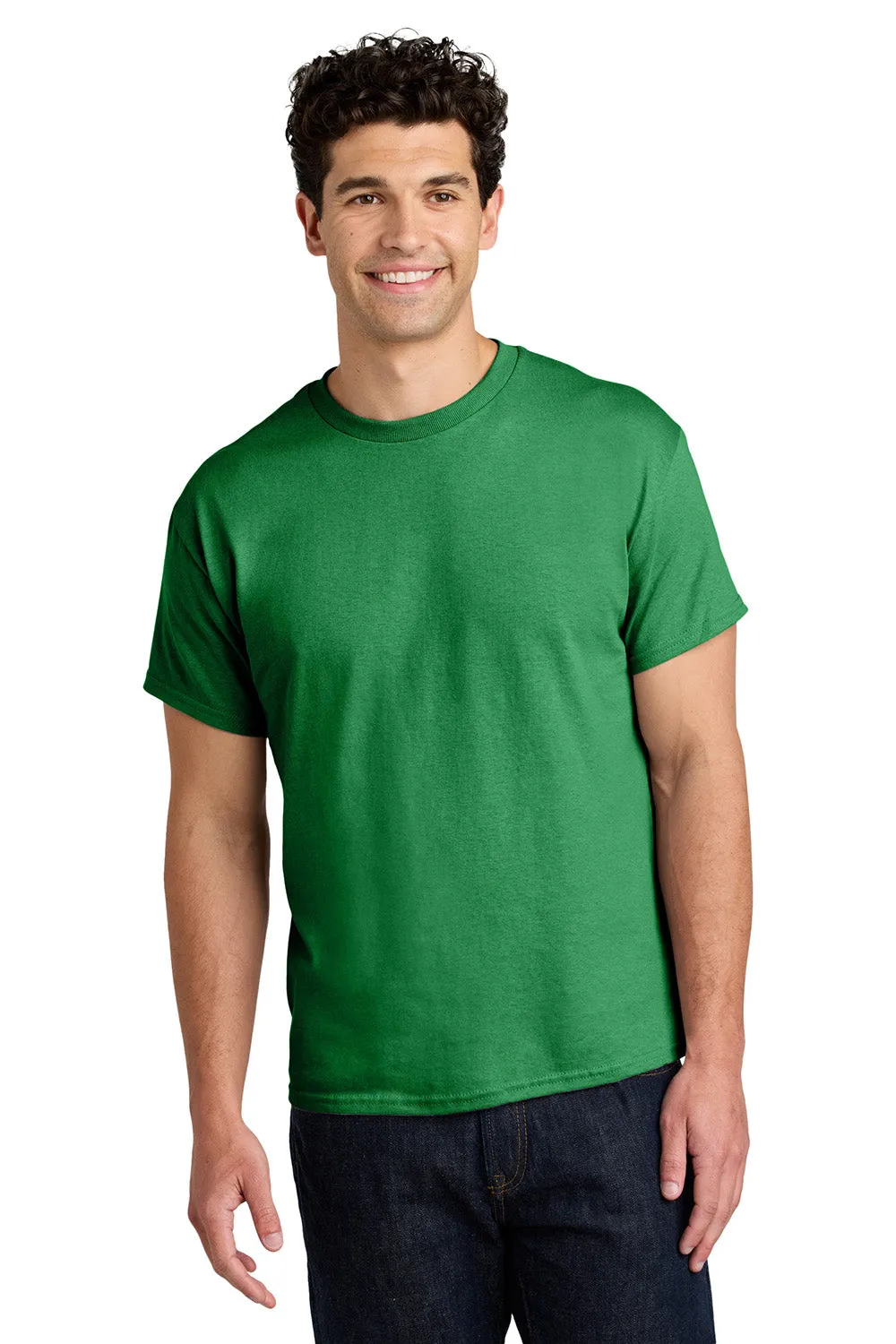 Gildan Mens Short Sleeve Crewneck T-Shirt - Turf Green