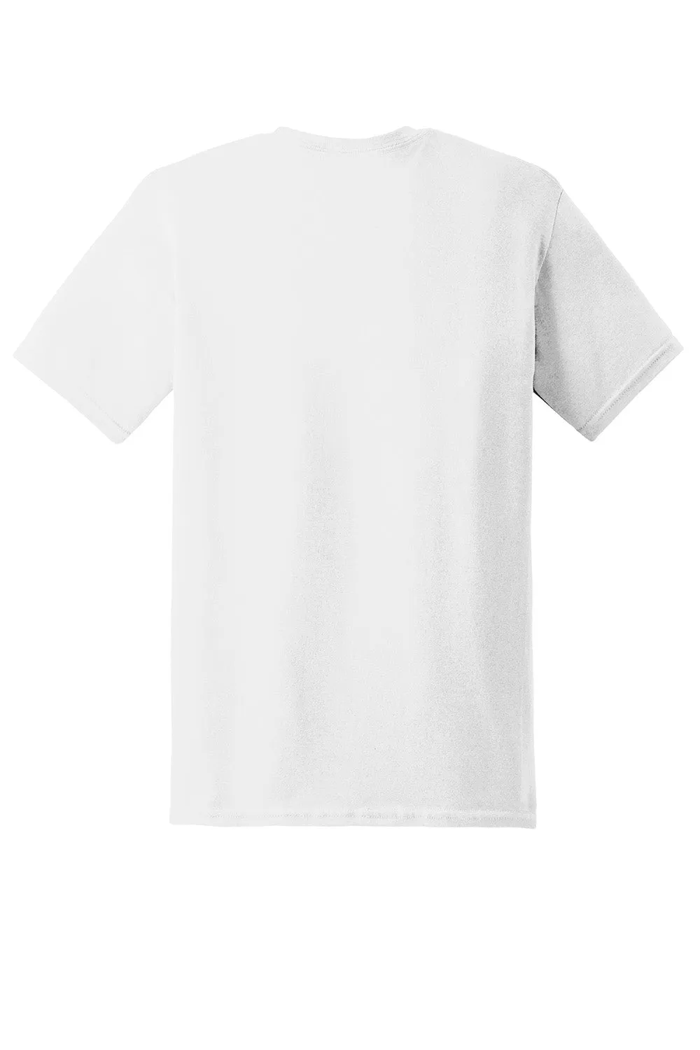 Gildan Mens Short Sleeve Crewneck T-Shirt - White