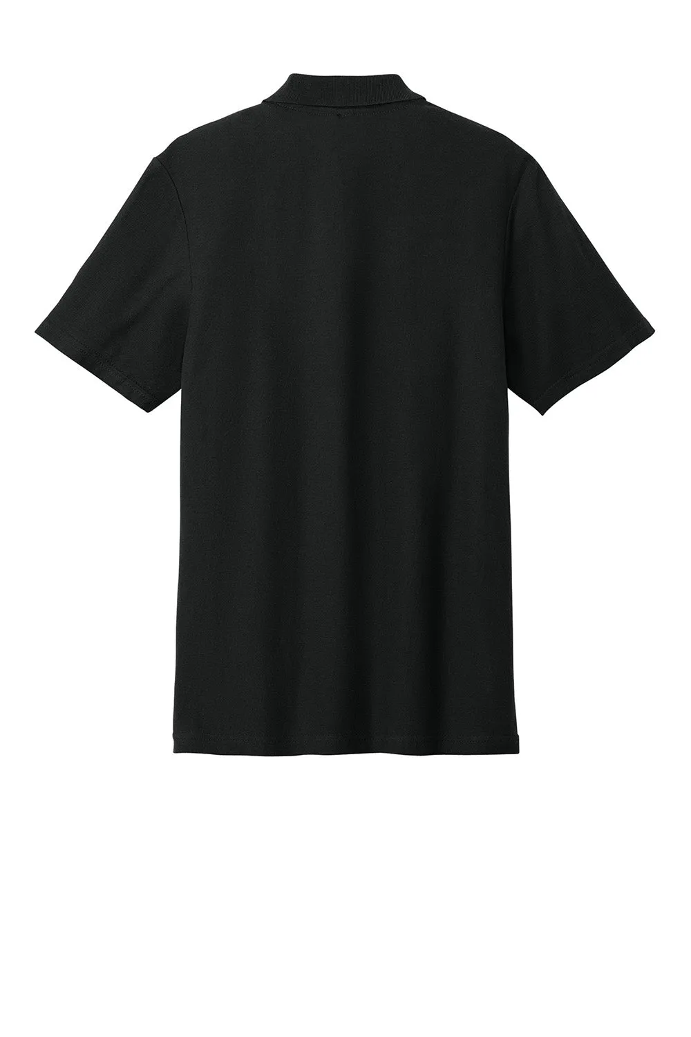 Gildan Mens Softstyle Pique Short Sleeve Polo Shirt - Black