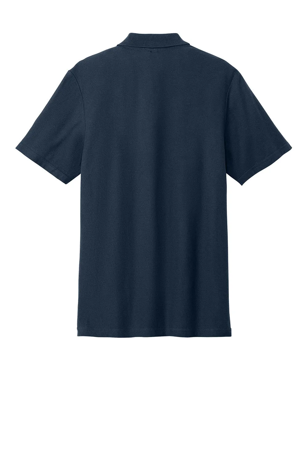 Gildan Mens Softstyle Pique Short Sleeve Polo Shirt - Navy Blue