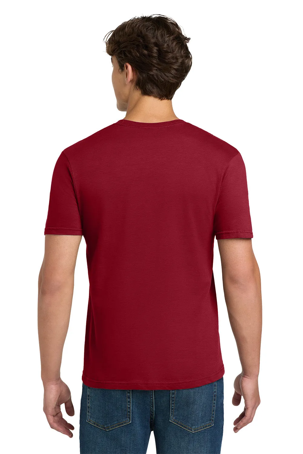 Gildan Mens Softstyle Short Sleeve Crewneck T-Shirt - Cherry Red