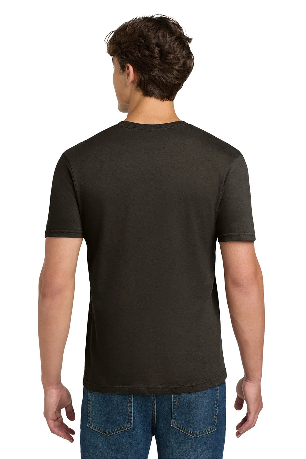 Gildan Mens Softstyle Short Sleeve Crewneck T-Shirt - Dark Chocolate Brown
