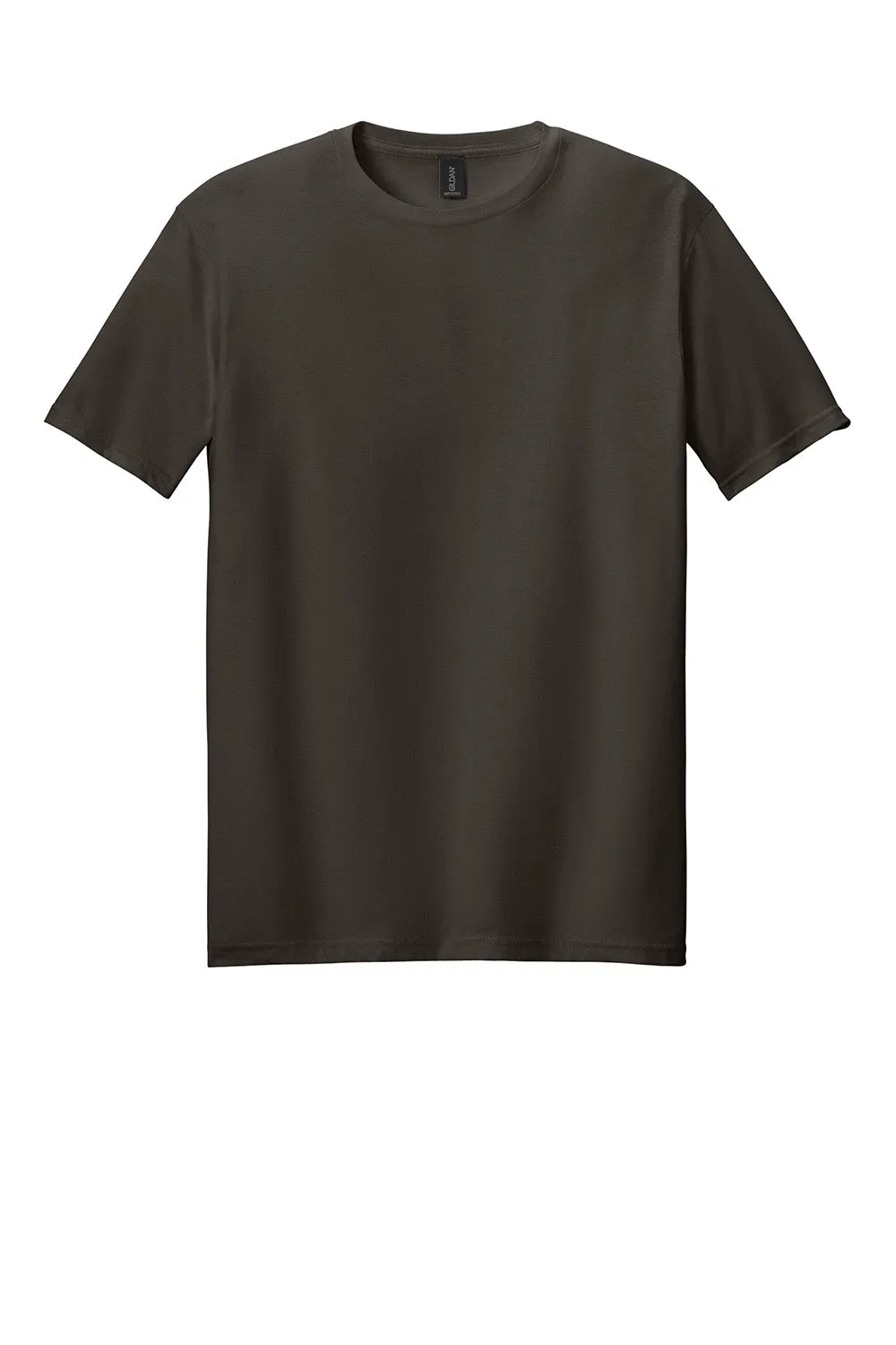 Gildan Mens Softstyle Short Sleeve Crewneck T-Shirt - Dark Chocolate Brown