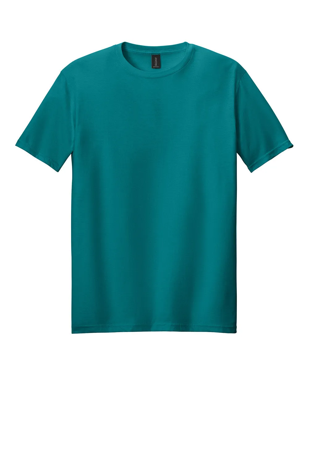 Gildan Mens Softstyle Short Sleeve Crewneck T-Shirt - Jade Dome Green