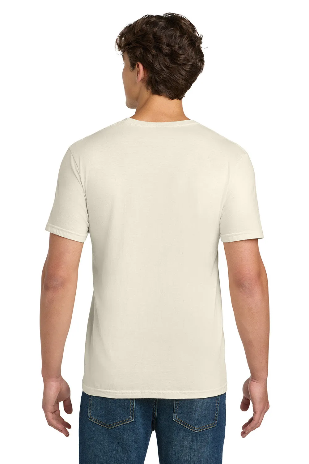 Gildan Mens Softstyle Short Sleeve Crewneck T-Shirt - Natural