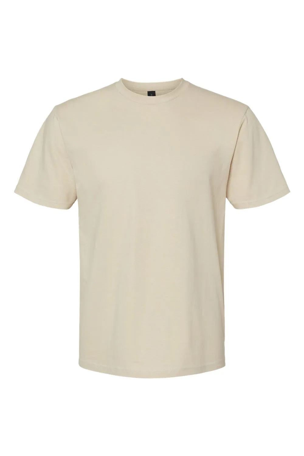 Gildan Mens Softstyle Short Sleeve Crewneck T-Shirt - Sand