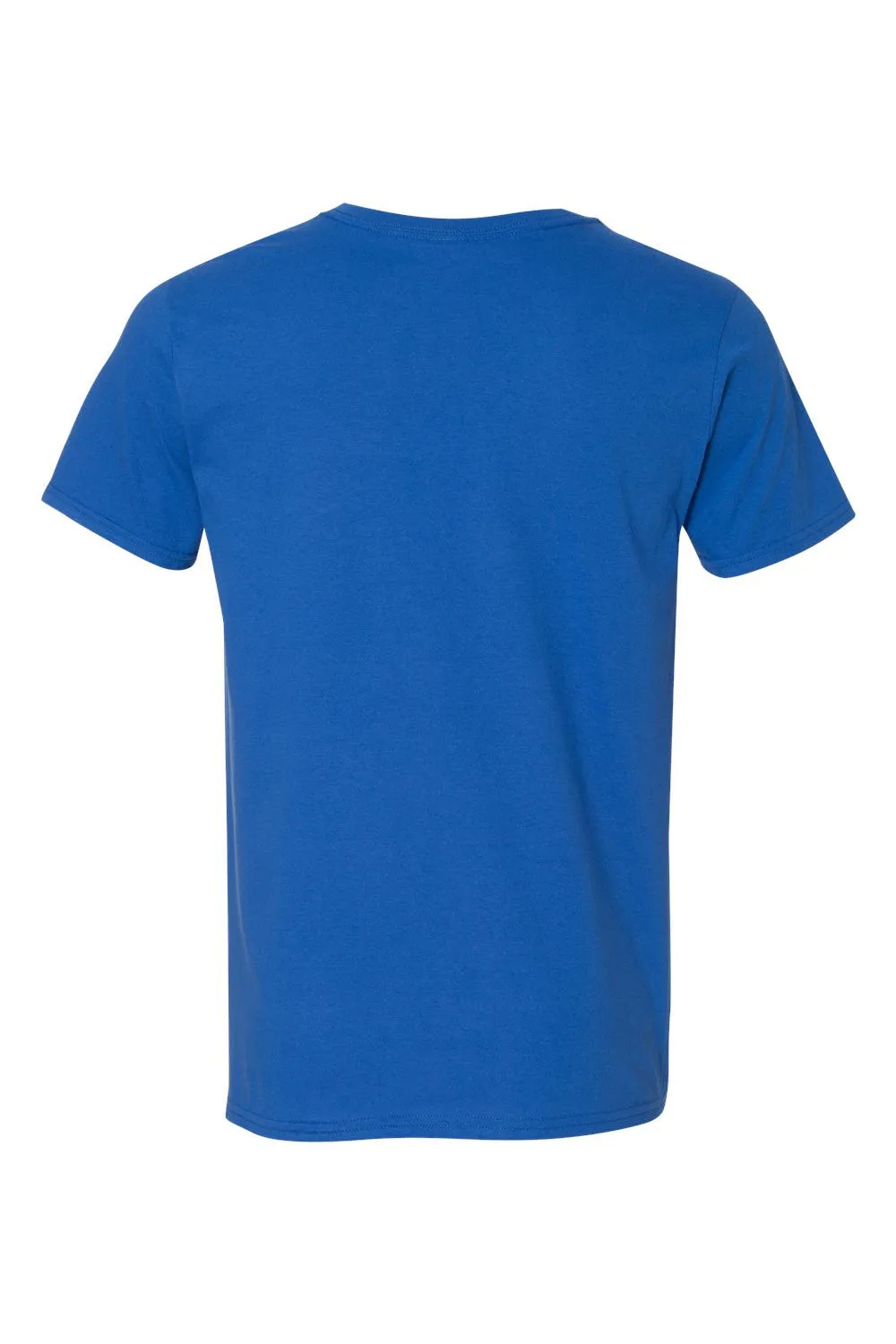 Gildan Mens Softstyle Short Sleeve V-Neck T-Shirt - Royal Blue