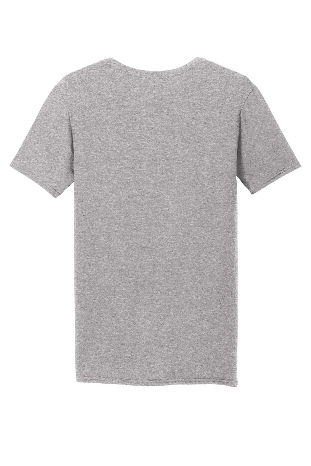 Gildan Mens Softstyle Short Sleeve V-Neck T-Shirt - Sport Grey