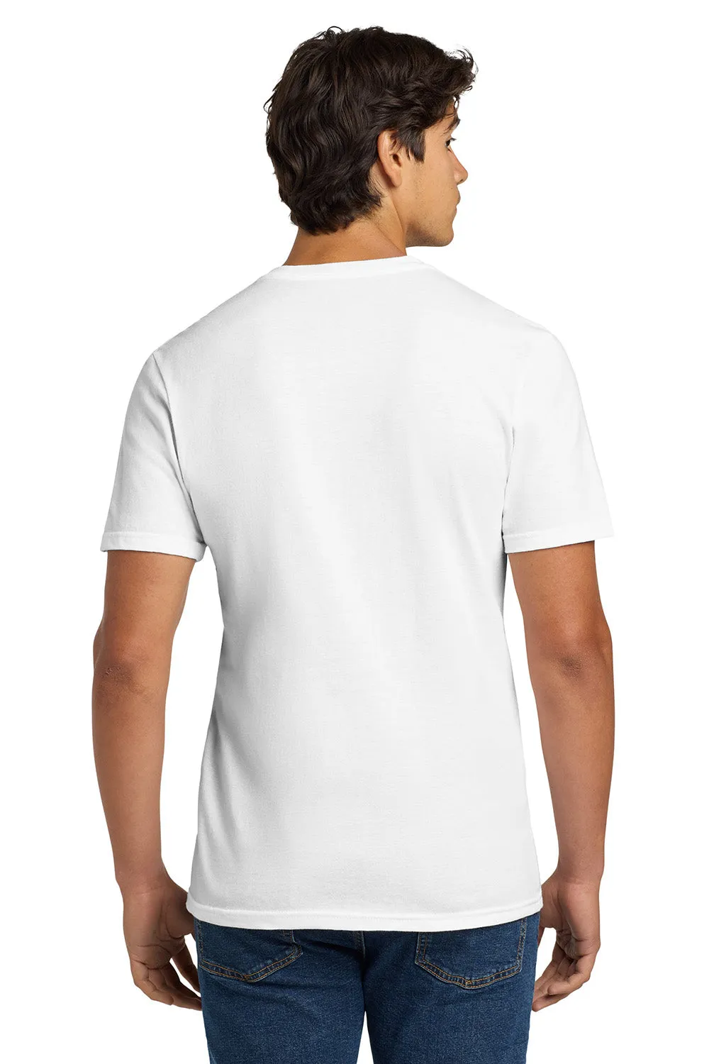 Gildan Mens Softstyle Short Sleeve V-Neck T-Shirt - White