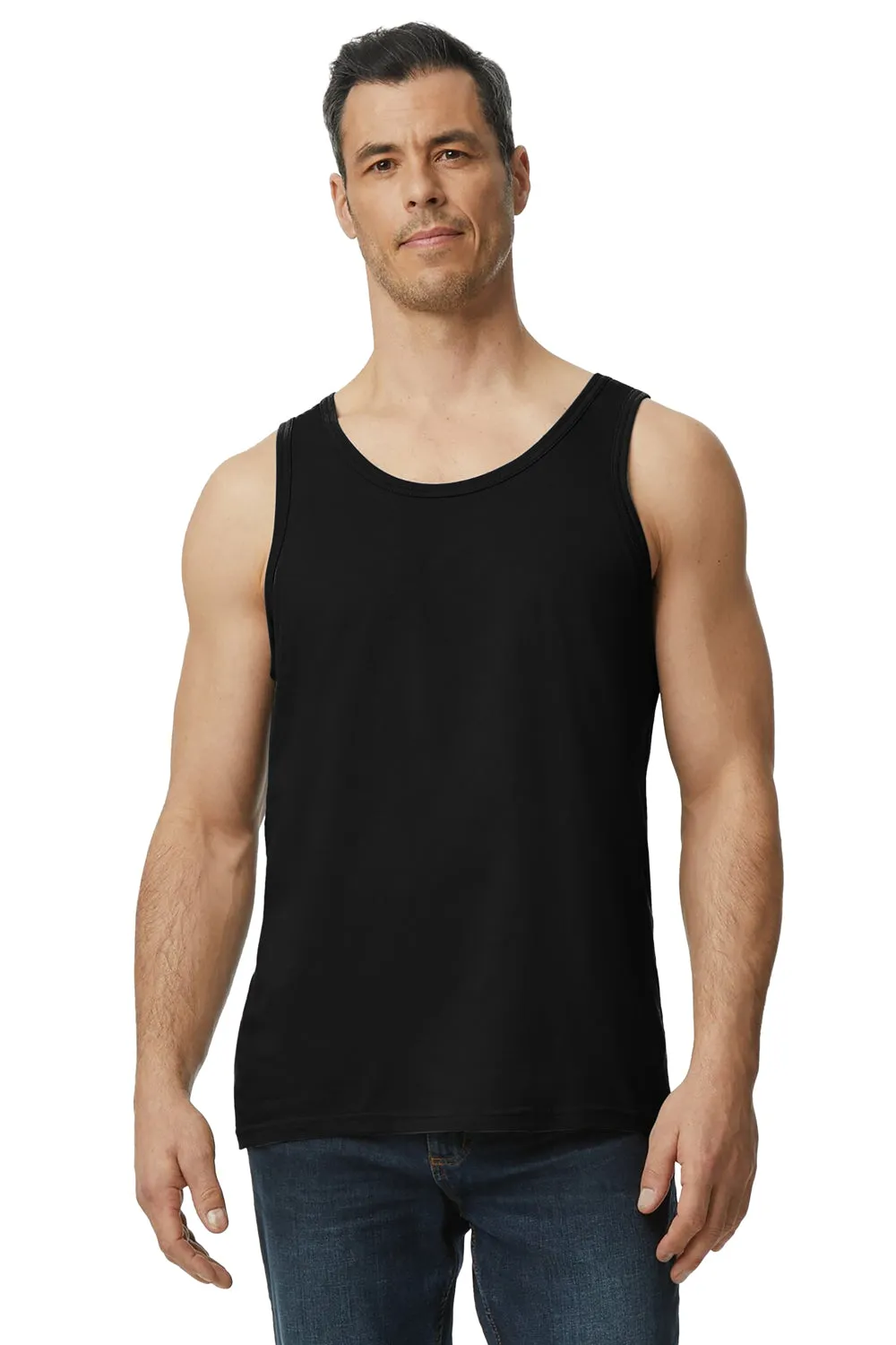 Gildan Mens Softstyle Tank Top - Black
