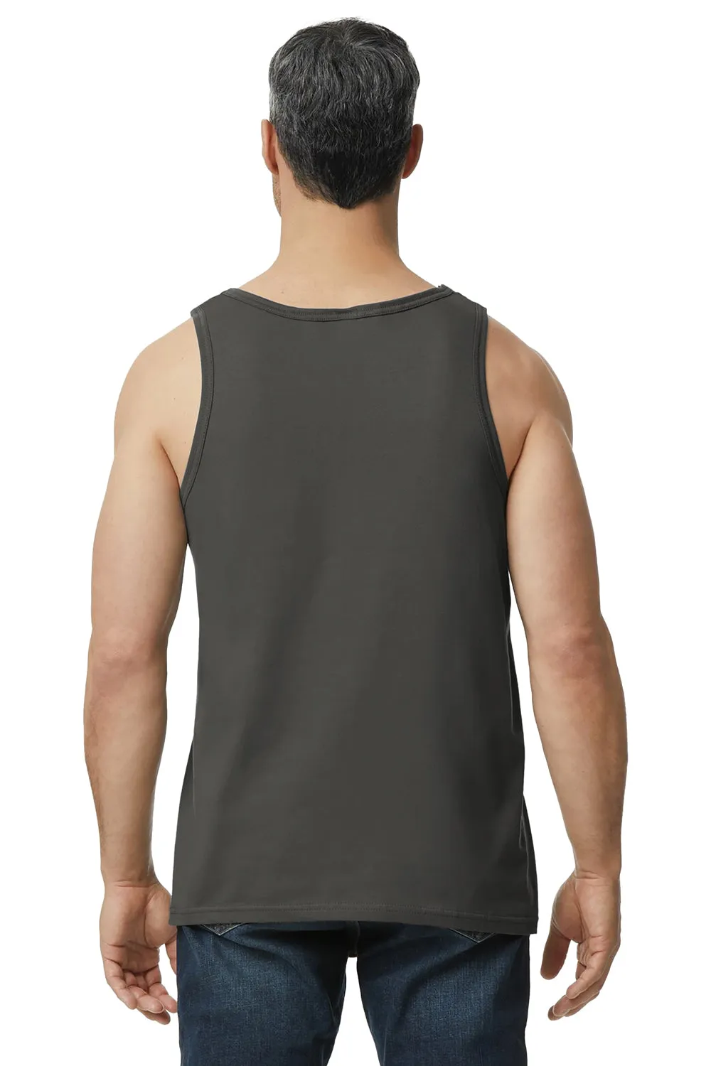 Gildan Mens Softstyle Tank Top - Charcoal Grey
