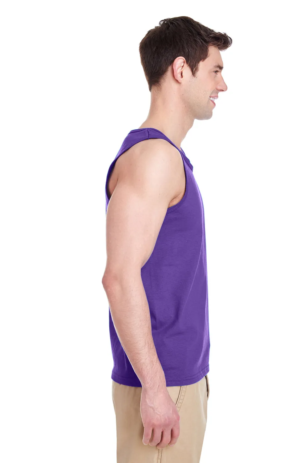 Gildan Mens Tank Top - Purple