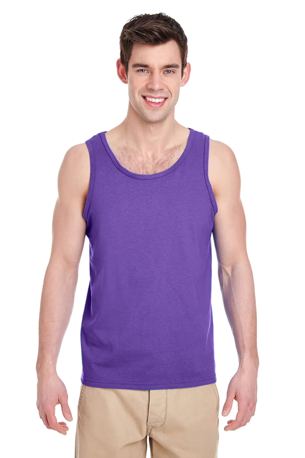 Gildan Mens Tank Top - Purple