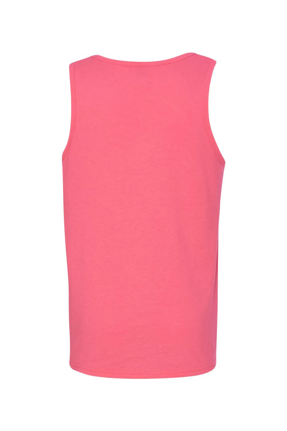 Gildan Mens Tank Top - Safety Pink