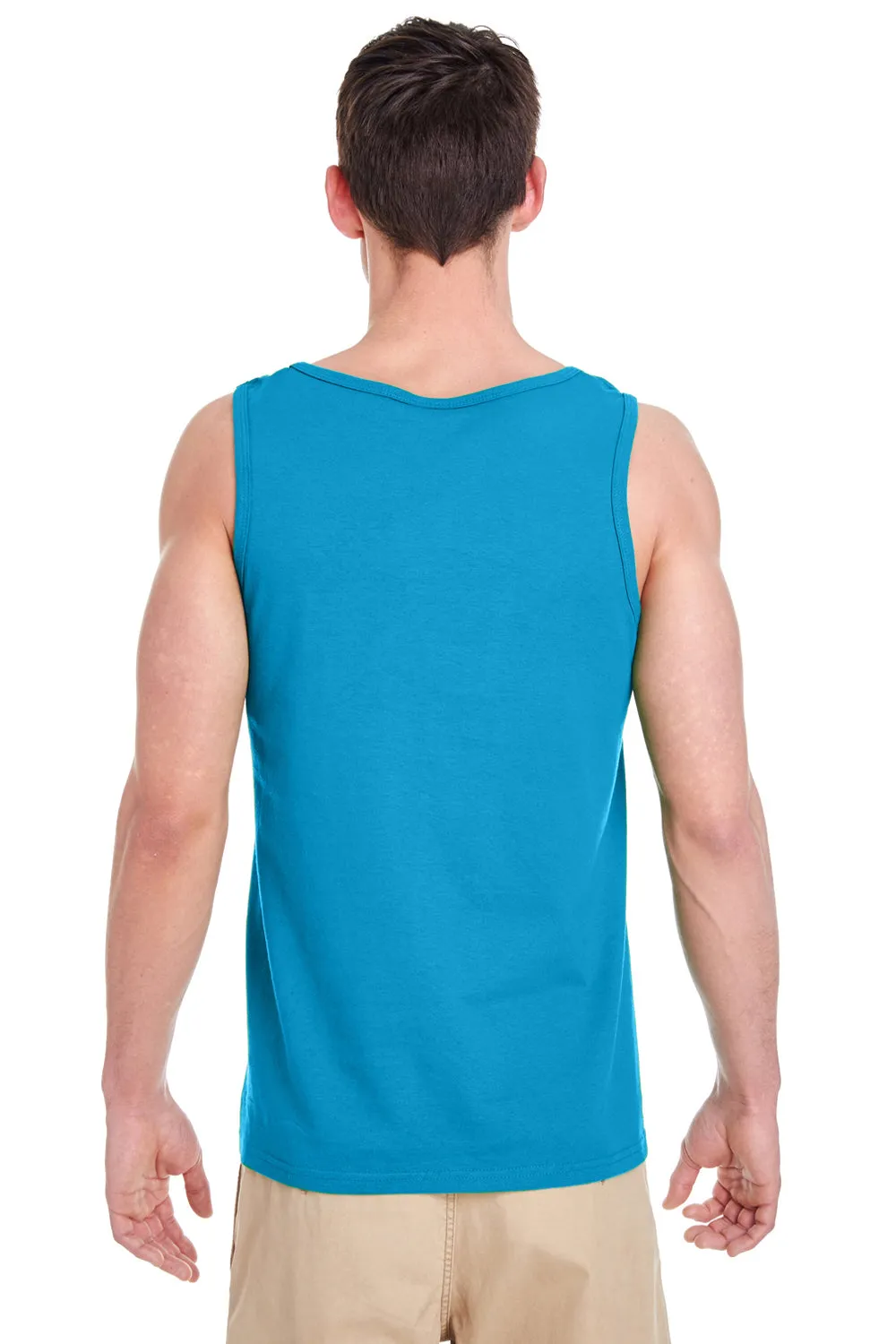 Gildan Mens Tank Top - Sapphire Blue
