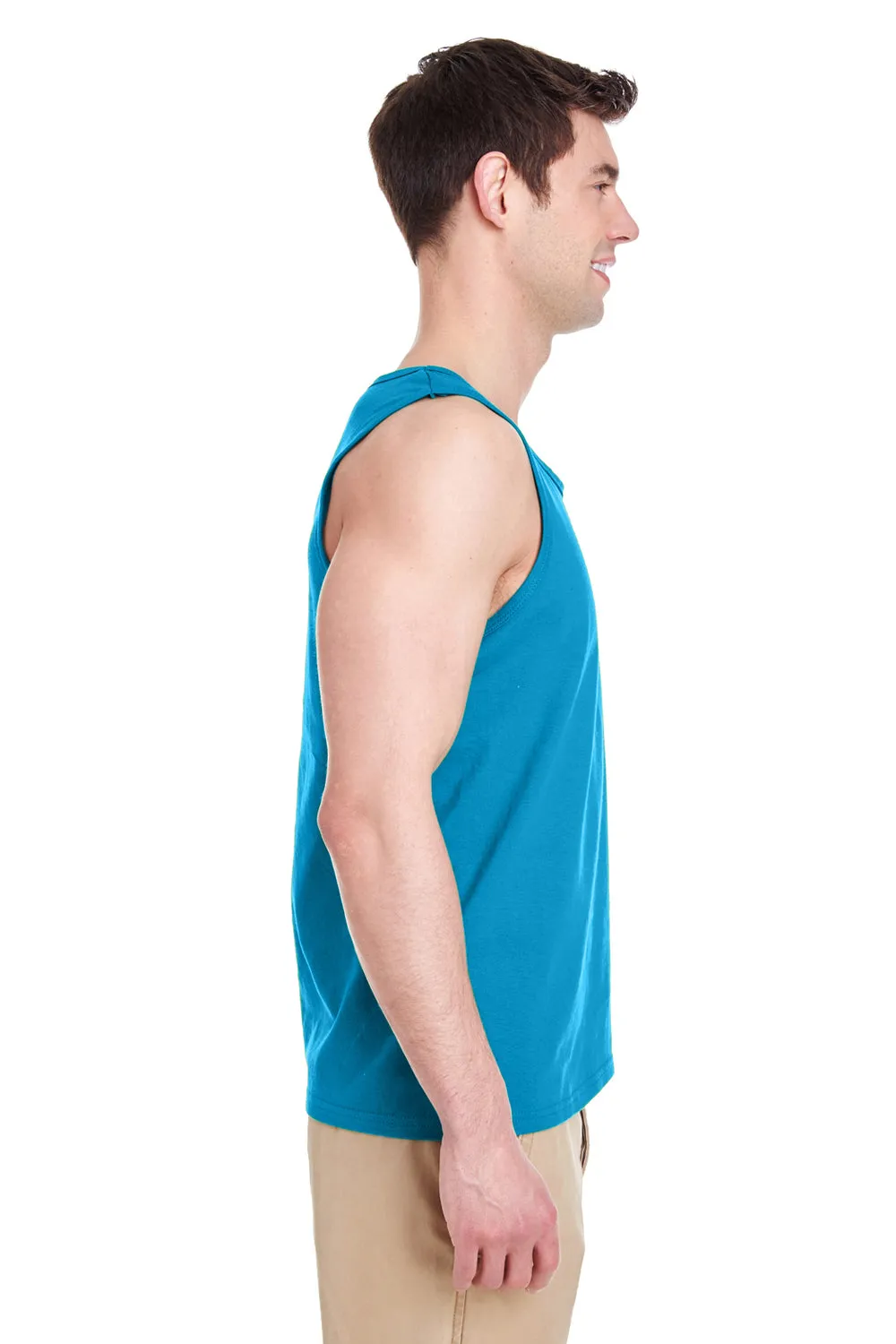 Gildan Mens Tank Top - Sapphire Blue