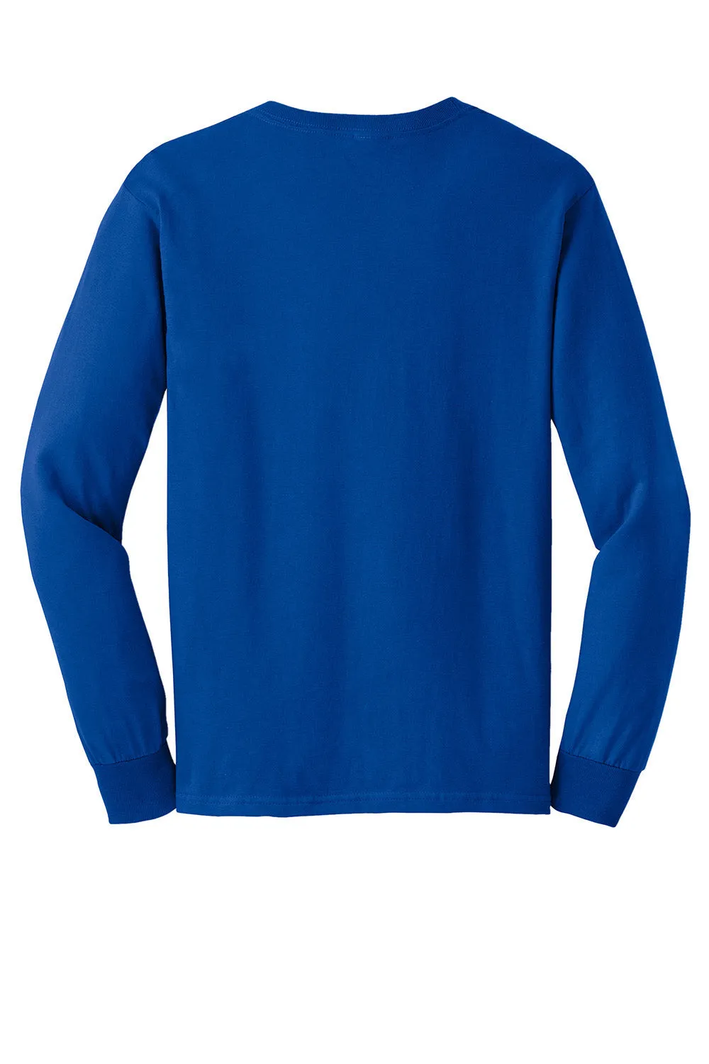 Gildan Mens Ultra Long Sleeve Crewneck T-Shirt - Royal Blue
