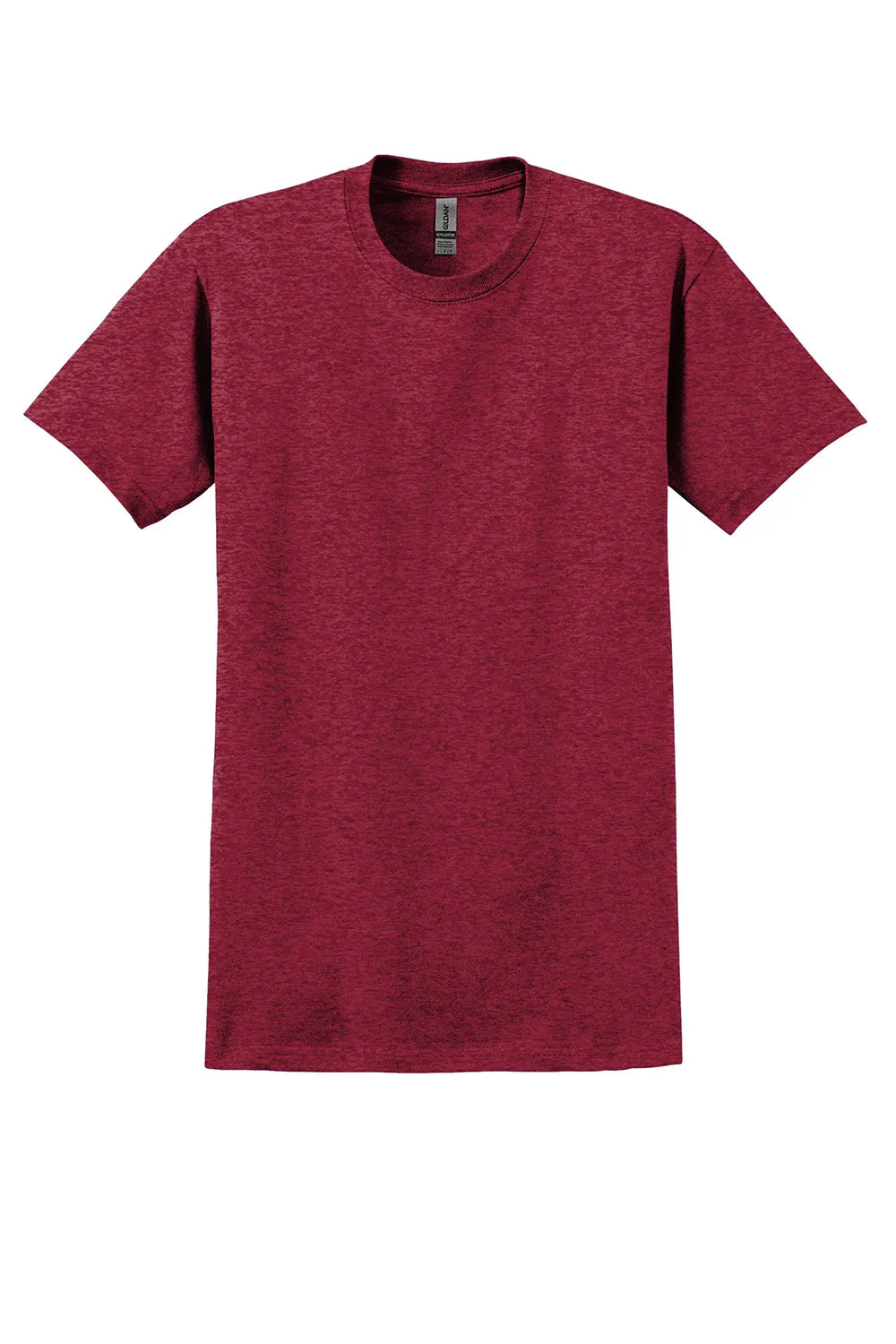 Gildan Mens Ultra Short Sleeve Crewneck T-Shirt - Antique Cherry Red