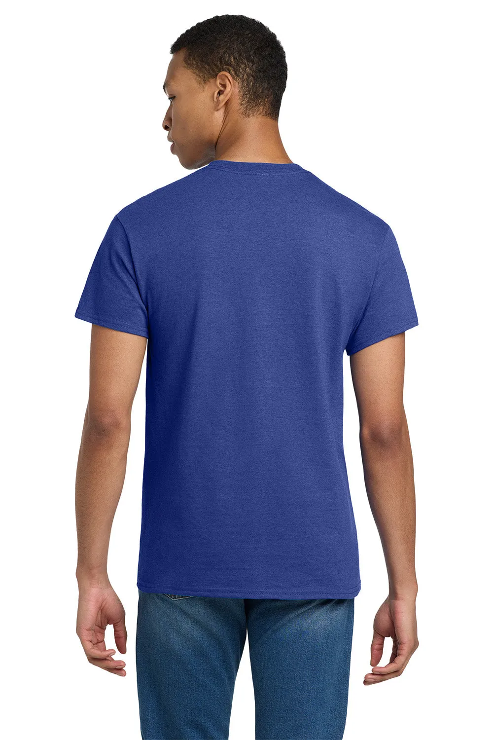 Gildan Mens Ultra Short Sleeve Crewneck T-Shirt - Antique Royal Blue